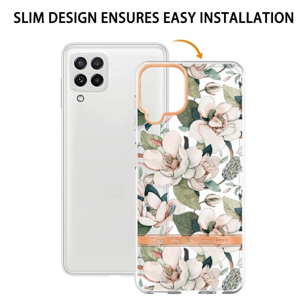 Supertunt och slitstarkt mjukfodral för Samsung Galaxy A22 4G / M32 - Grön Gardenia Grön