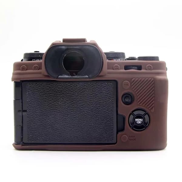 Fujifilm X-T4 silikon deksel - Kaffe Brown