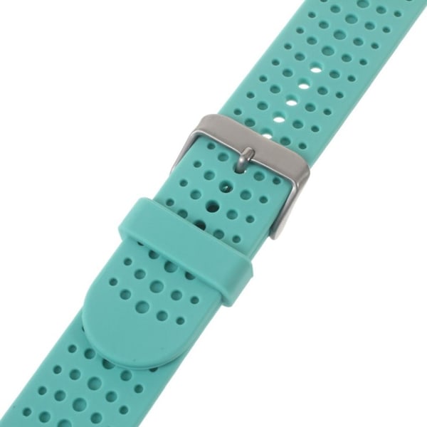 Garmin Forerunner 220 / 230 / 235 / 620 / 630 / 735XT klockarmband i silikon - Cyan Grön