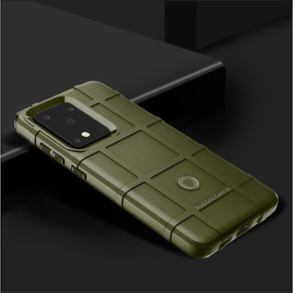 Rugged Shield Samsung Galaxy S20 Ultra kotelot - Armeijan Vihreä Green