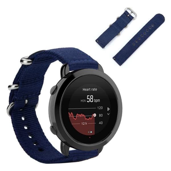Suunto 3 nylonkellonauha - Sininen Blue