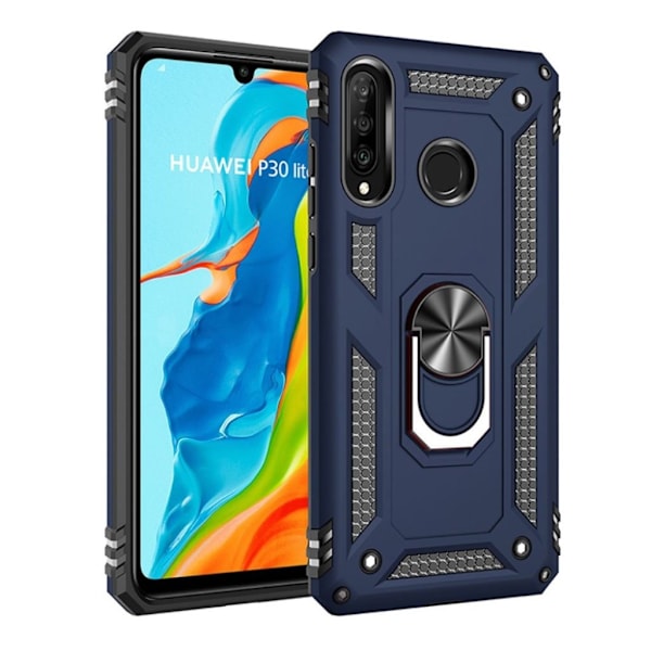 Bofink Combat Huawei P30 Lite deksel - Blå Blue
