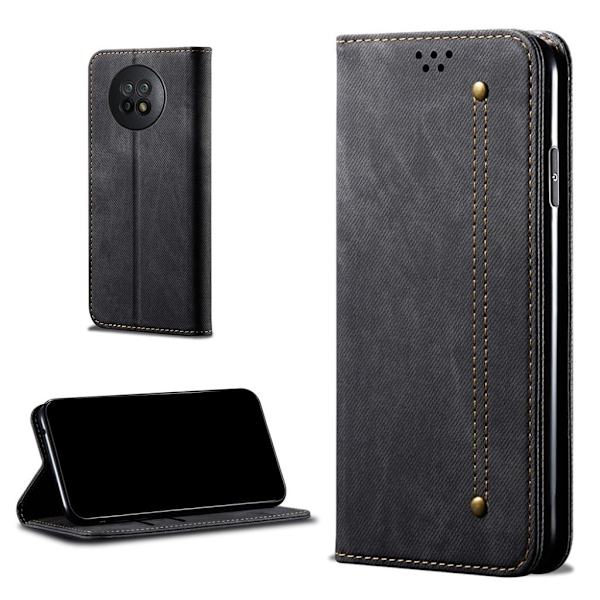 Jeans Xiaomi Redmi Note 9 5G Flip case - Sort Black