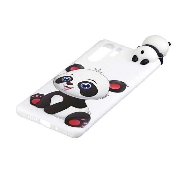 Huawei P30 Pro 3D Suloinen nukke kuosi suojakotelo - Suloinen Panda Multicolor