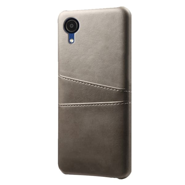 Samsung Galaxy A23e skal med korthållare - Silver/Grå Silvergrå