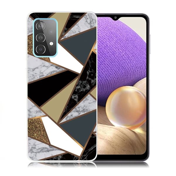 marmor Samsung Galaxy A32 5G etui - Earthly marmor Fragments Multicolor