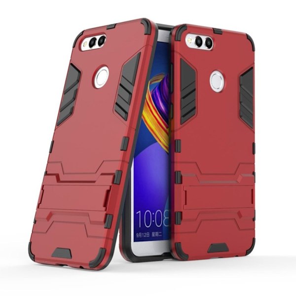 Huawei Honor 7X cool guard TPU etui - Rød Red
