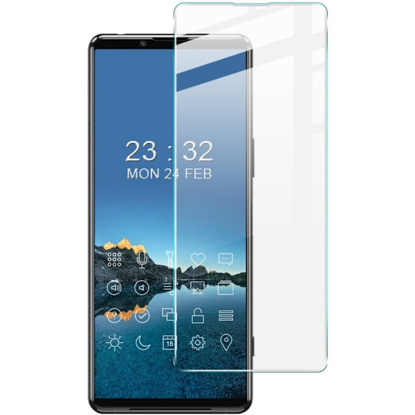 IMAK H Sony Xperia 5 III hærdet glas skærmbeskytter Transparent