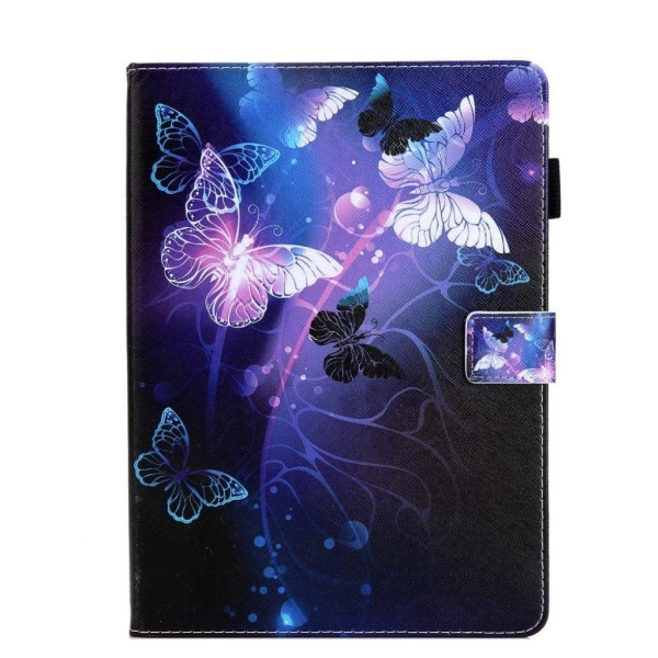 iPad Air (2019) mønster lædercover - drømmeagtige sommerfugle Multicolor