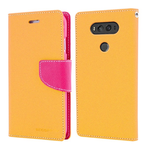 MERCURY Fancy Diary - LG V20 - Gul Yellow