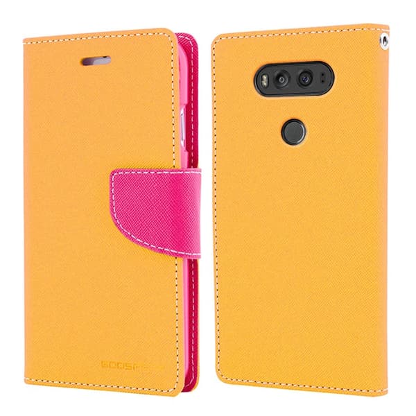 MERCURY Fancy Diary - LG V20 - Keltainen Yellow