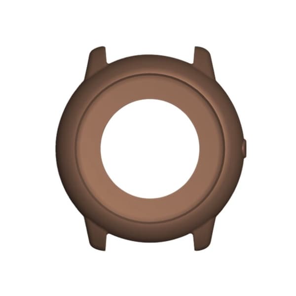 Silikonveske til Haylou Solar LS05-klokke - Kaffe Brown