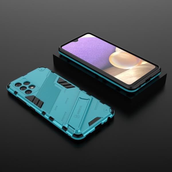 Støtsikkert hybriddeksel for Samsung Galaxy A32 - Babyblå Blue