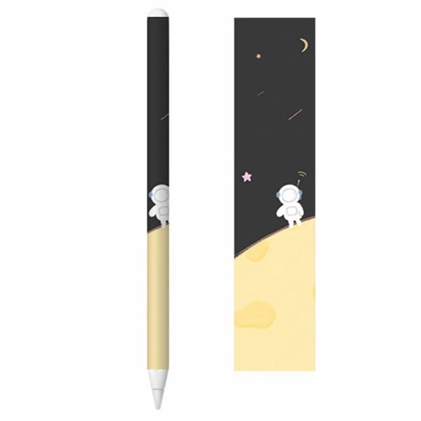 Apple Pencil 2 cool sticker - Astronaut on the Moon multifärg