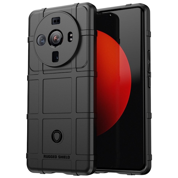 Rugged Shield Etui Xiaomi 12s Ultra - Sort Black