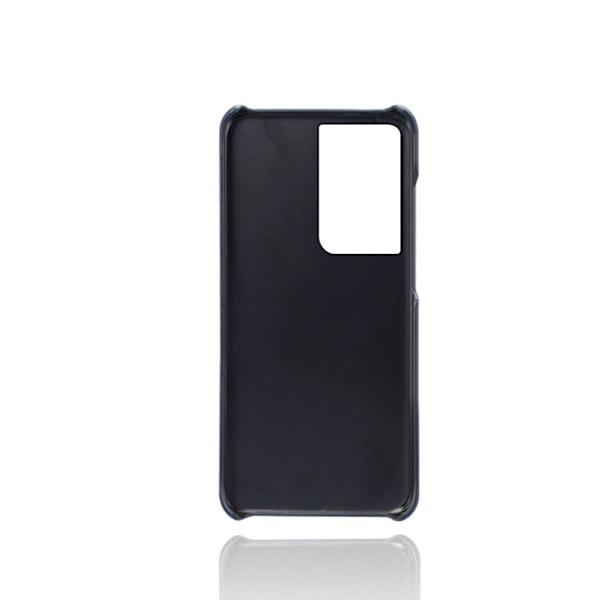 Dual Card Etui Samsung Galaxy S21 Ultra - Blå Blue