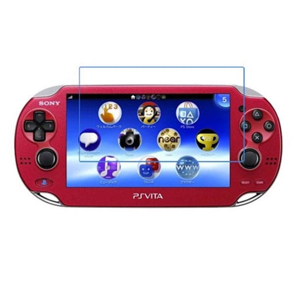 PlayStation Vita HD clear screen protector Transparent