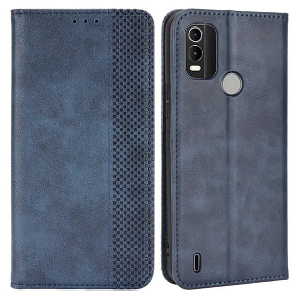 Bofink Vintage Nokia C21 Plus nahkakotelo - Sininen Blue