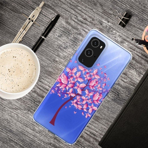 Deco OnePlus 9 Pro case - Butterfly Tree Pink
