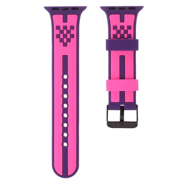 Apple Watch 40mm TGVI'S silicone watch strap - Rose Rosa