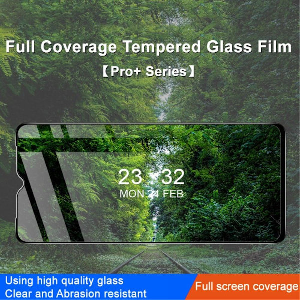IMAK Pro+ karkaistua lasia näytönsuoja Samsung Galaxy M04 / A04e varten Transparent