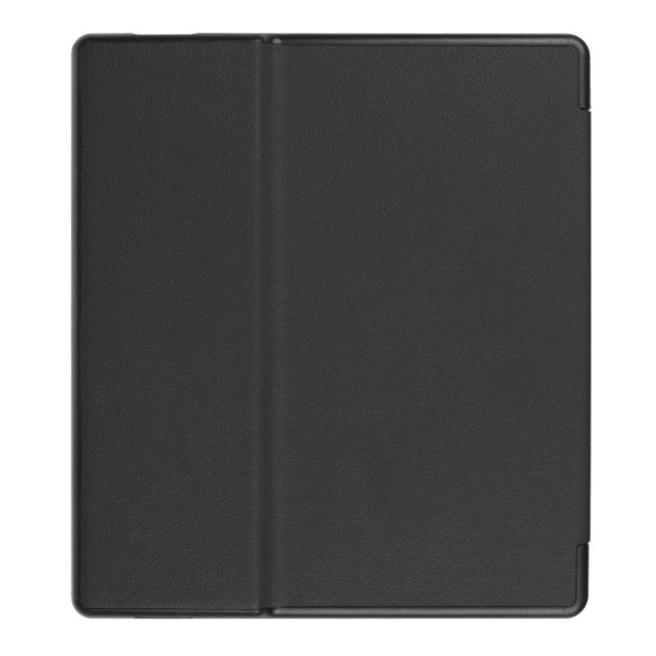 Amazon Kindle Oasis (2019) durable leather case - Black Svart
