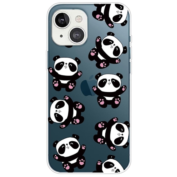 Deco iPhone 14 deksel - Pandaer Black