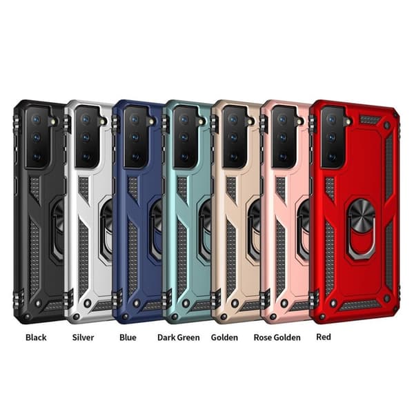 Bofink Combat Samsung Galaxy S21 FE Etui - Rose Gull Pink