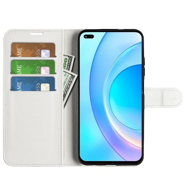 Classic Honor 50 Lite / Huawei Nova 8i Flippetui - Hvit White