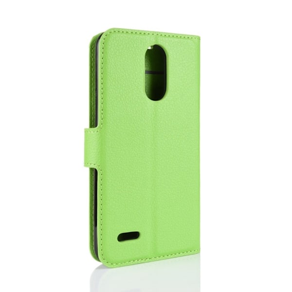 LG K8 (2018) mobilfodral syntetläder silikon stående plånbok - Grön Grön