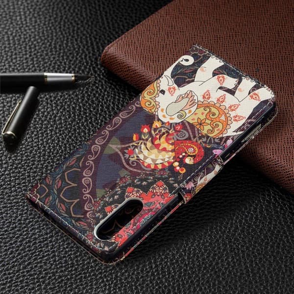 Wonderland Sony Xperia L4 flip-etui - Elefant Multicolor