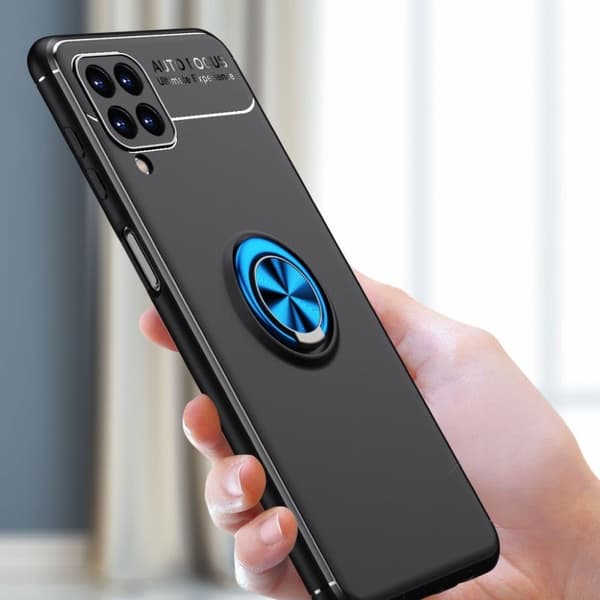 Ringo case - Samsung Galaxy M62 / F62 - Sort / Blå Blue