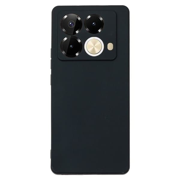 Mjukt och matt Infinix Note 40 Pro skal Svart