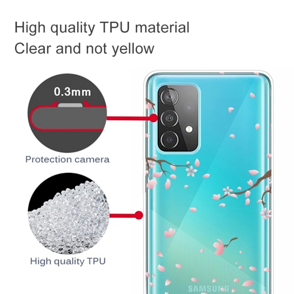 Deco Samsung Galaxy A23 cover - Lyserød Pink