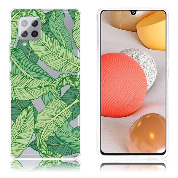 Deco Samsung Galaxy A42 5G Etui - Blad Green