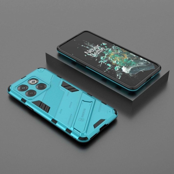 Stöttåligt OnePlus Ace Pro / OnePlus 10T hybridskal - Blå Blå
