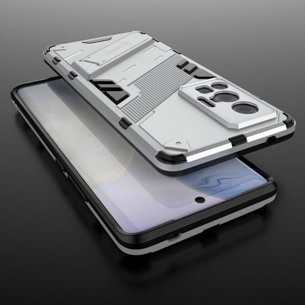 Stødsikker Hybrid Cover med A Moderne Touch til Vivo X70 Pro - Hvid White