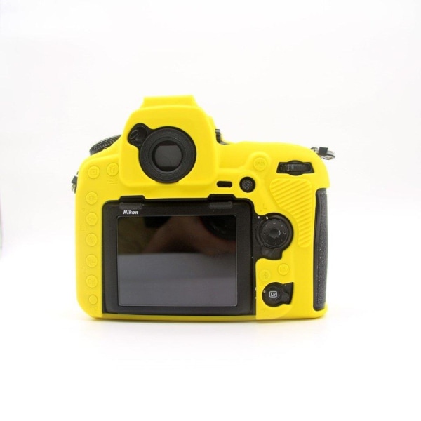 Nikon D850 kamera beskyttelsesetui i silikone - Gul Yellow