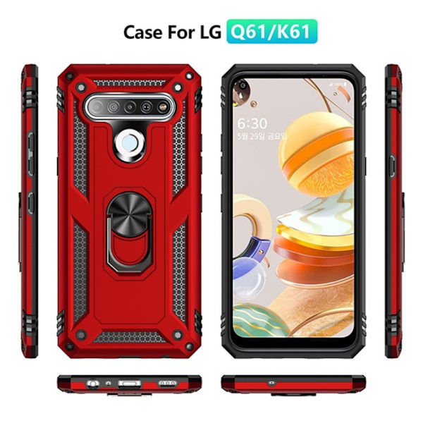 Bofink Combat LG K61 etui - rød Red