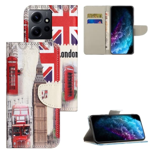 Wonderland Xiaomi Redmi Note 12 fodral -Brun multifärg