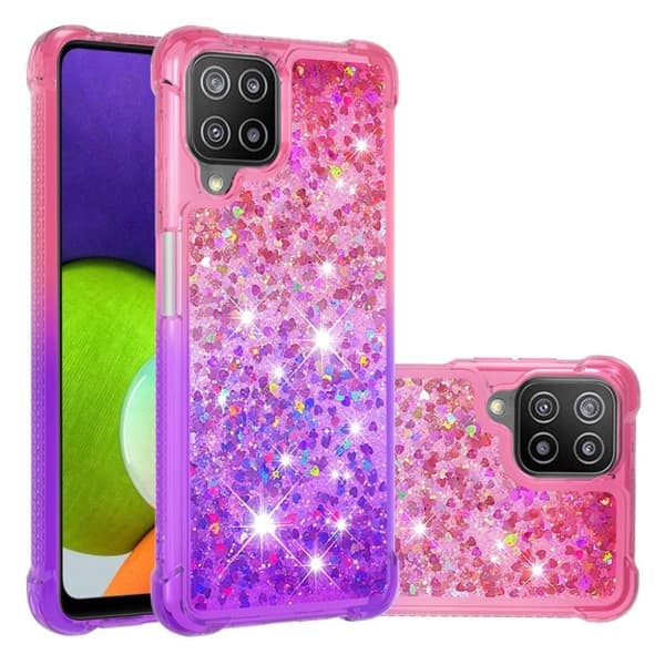 Princess Samsung Galaxy A22 4G Deksel - Rosa / Lilla Pink