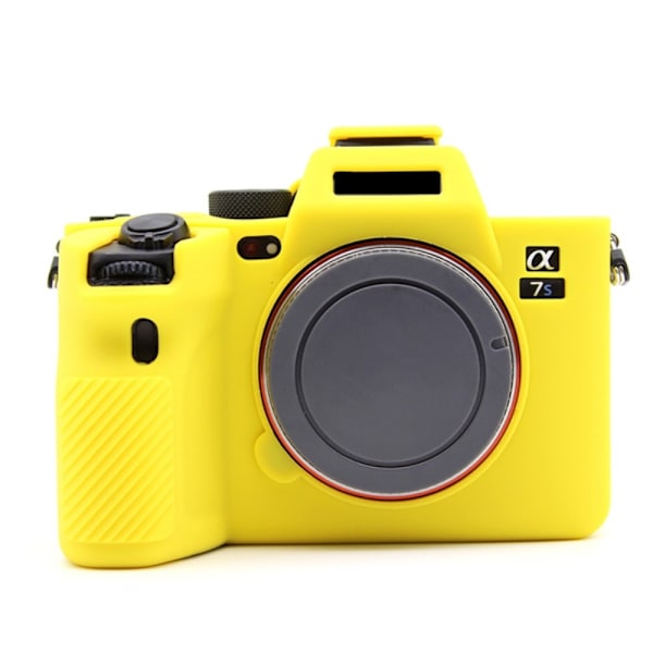 Silikonskydd för Sony A7S III - Gul Gul