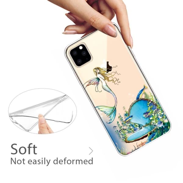 Deco iPhone 11 Pro Max deksel - Havfrue Multicolor