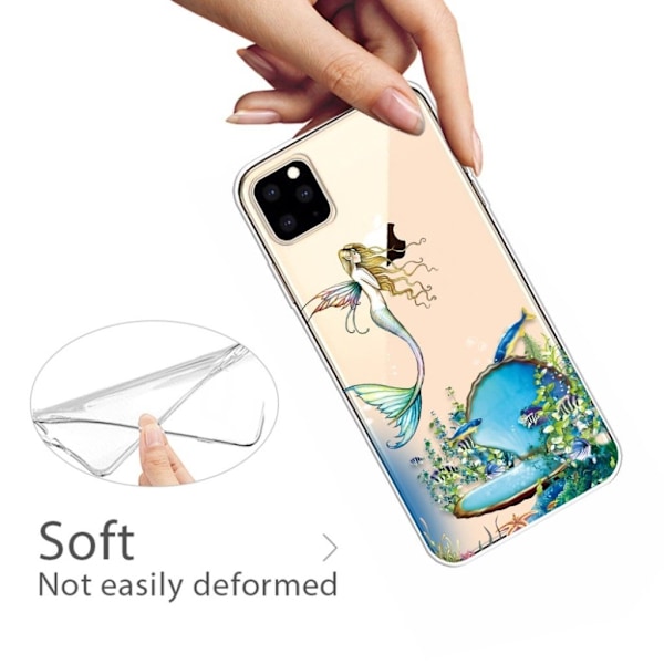 Deco iPhone 11 Pro Max kuoret - Merenneito Multicolor