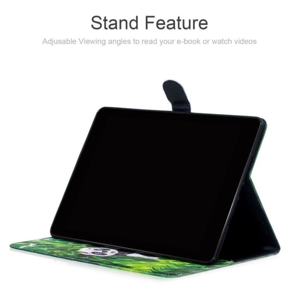 Samsung Galaxy Tab S5e light spot décor leather case - Bamboo Pa Multicolor