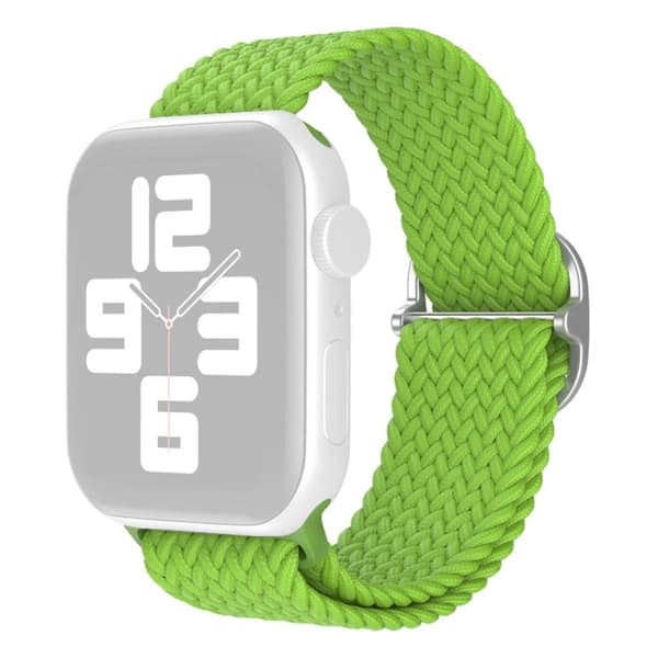 Apple Watch (41 mm) klokkerem i nylon - Gressgrønn Green