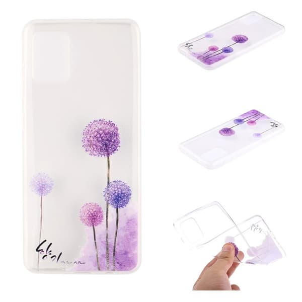 Deco Huawei P40 Cover - Mælkebøtte Purple