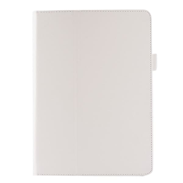 Lychee Texture Folio Læderetui med stander iPad Air 2 - Hvid White