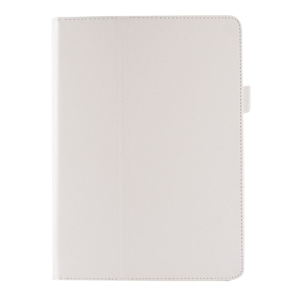 Lychee Texture Folio Stand Läder Smart Case iPad Air 2 - Vit Vit