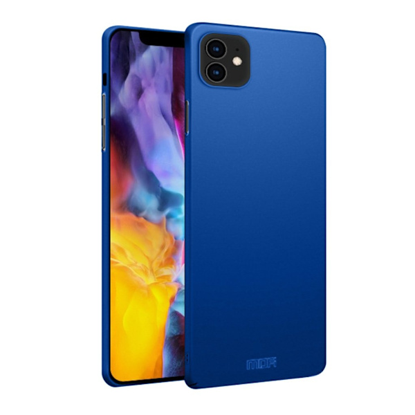 Mofi Slim Shield iPhone 12 / 12 Pro Etui - Blå Blue